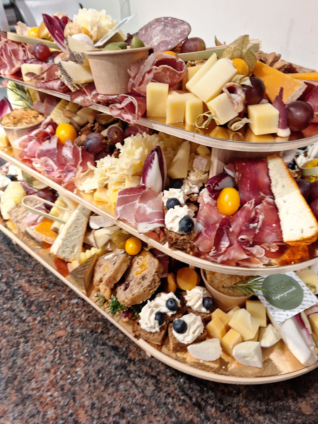 Buffet dinatoire Charcuteries et Fromages