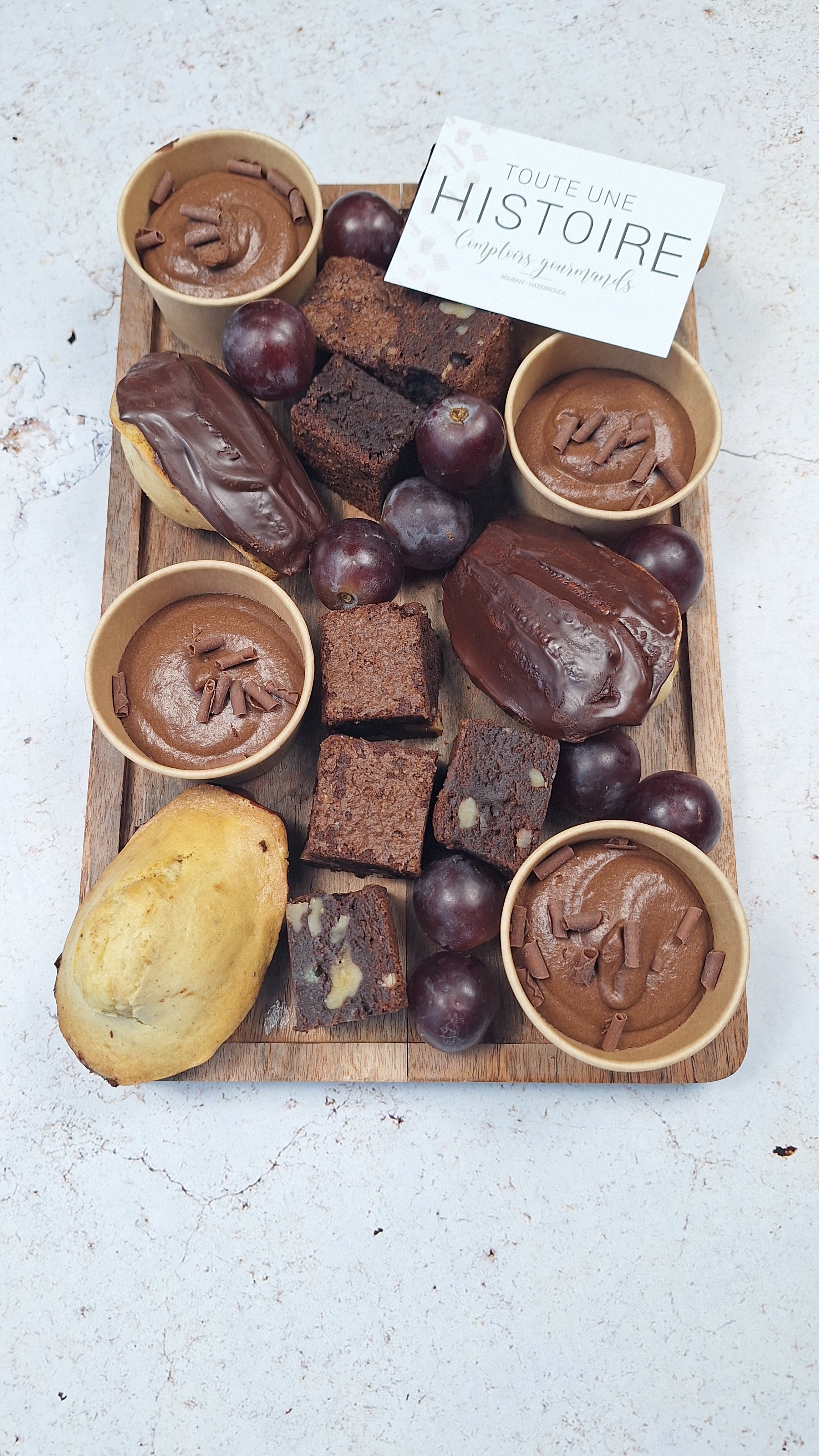 Dessert "tout chocolat"