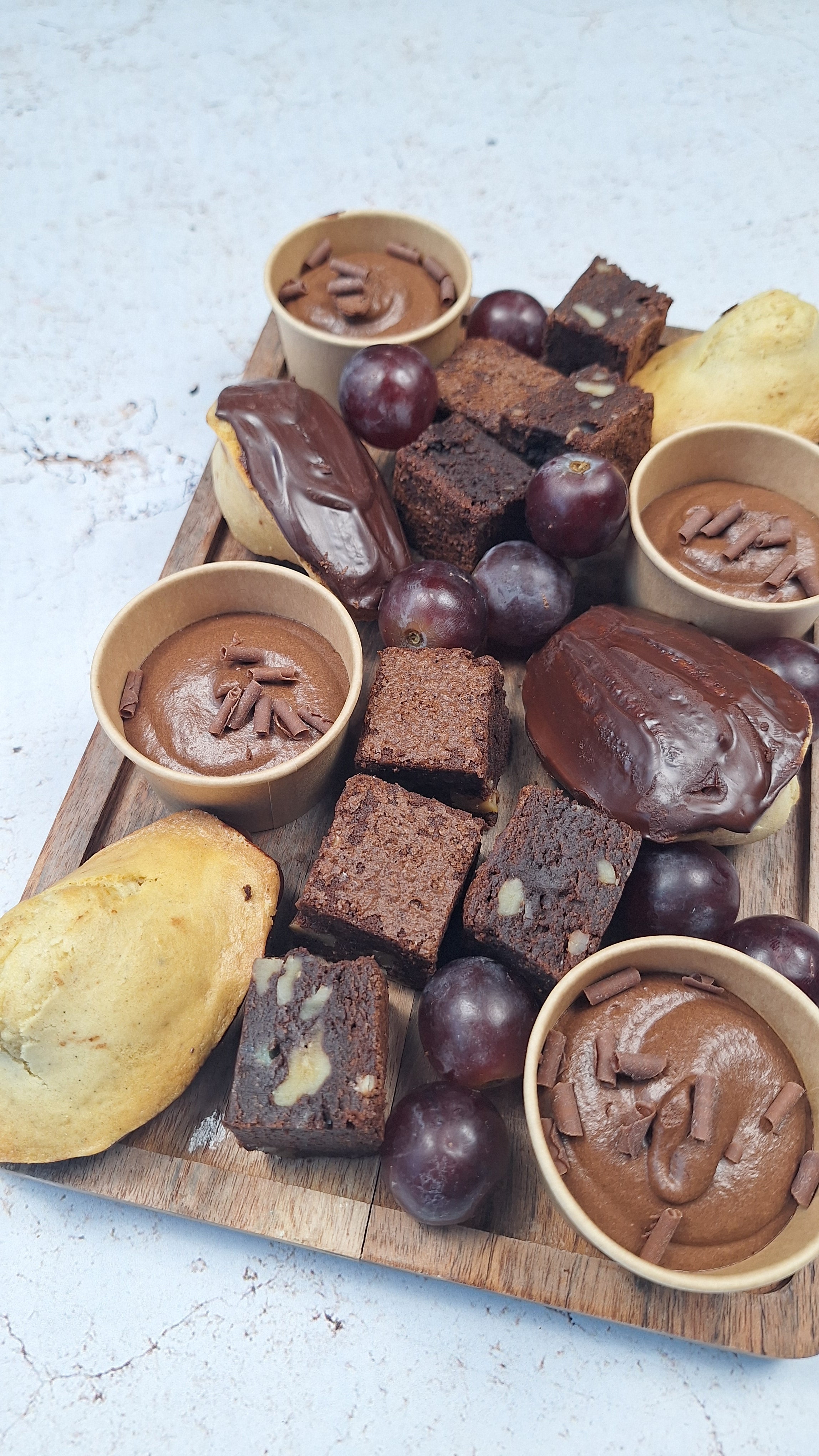 Dessert "tout chocolat"