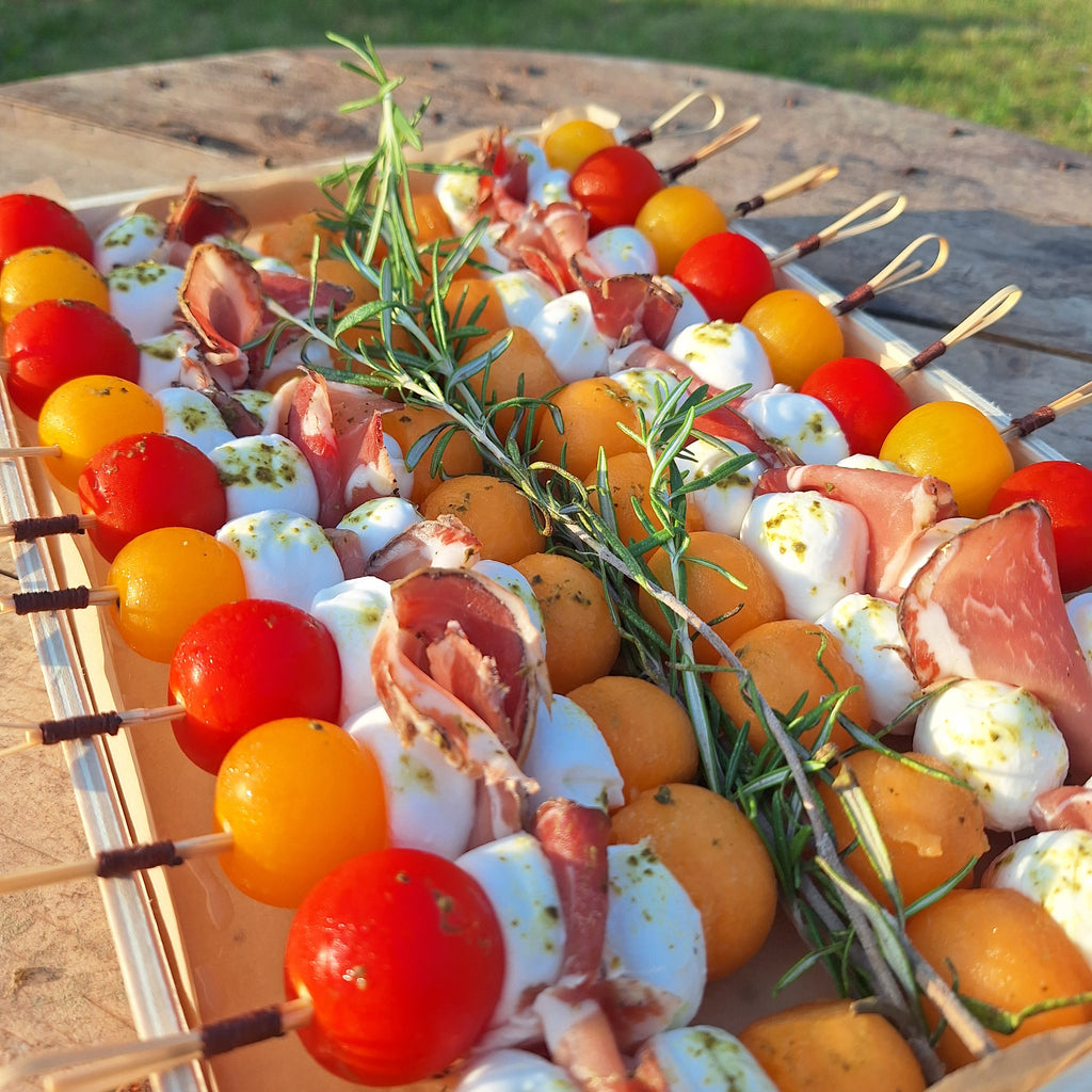 Plateau "Brochettes estivales"