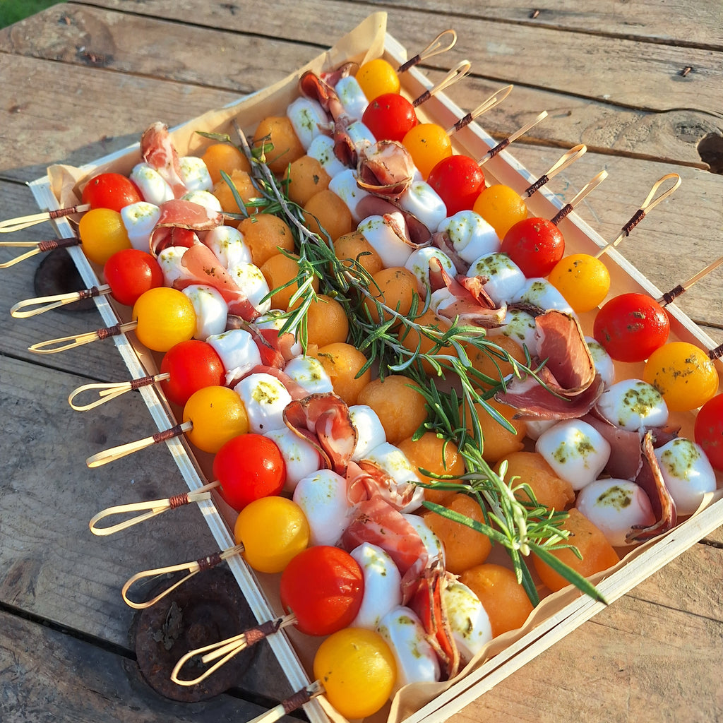 Plateau "Brochettes estivales"