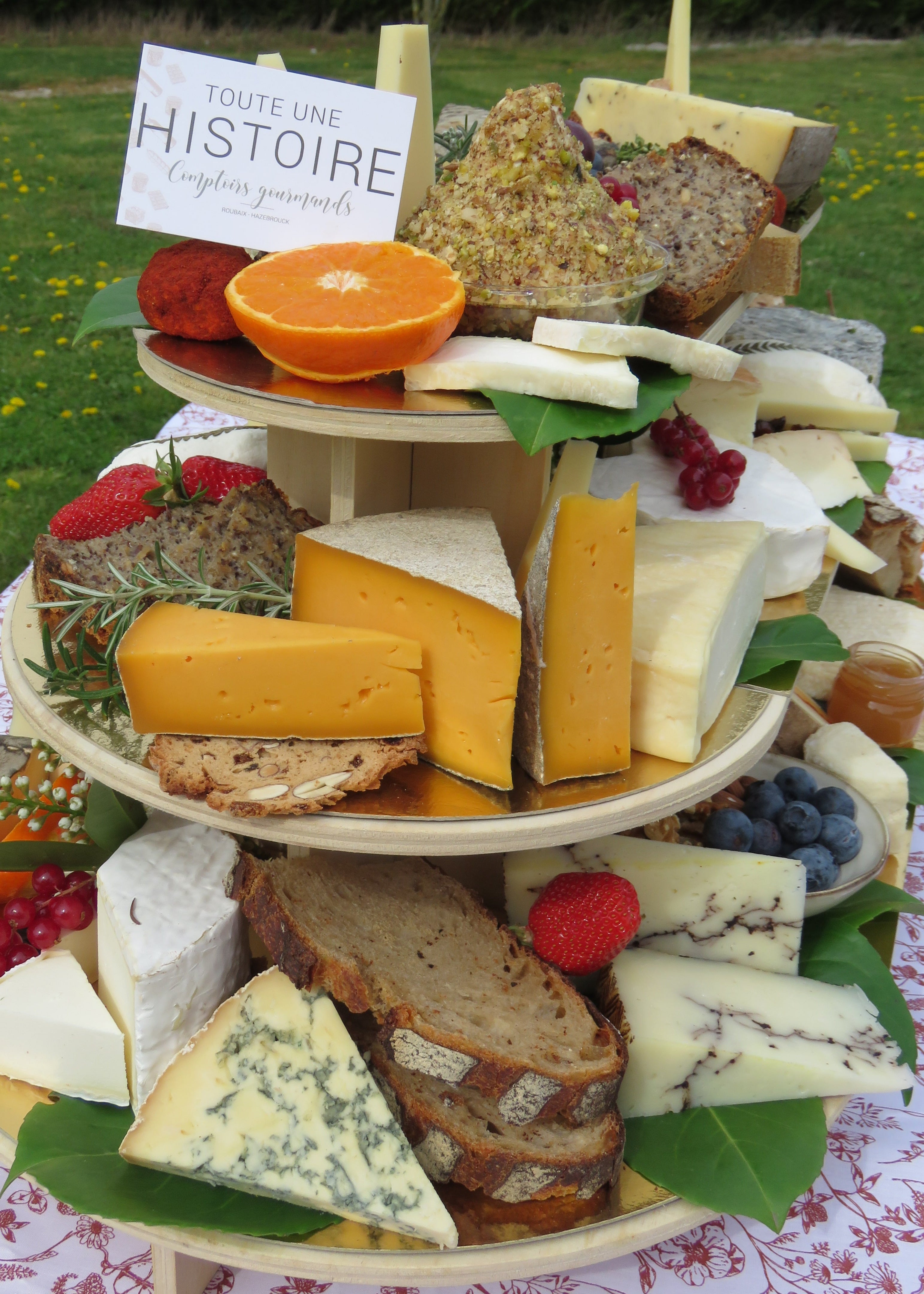 Buffet apéritif Charcuteries et fromages