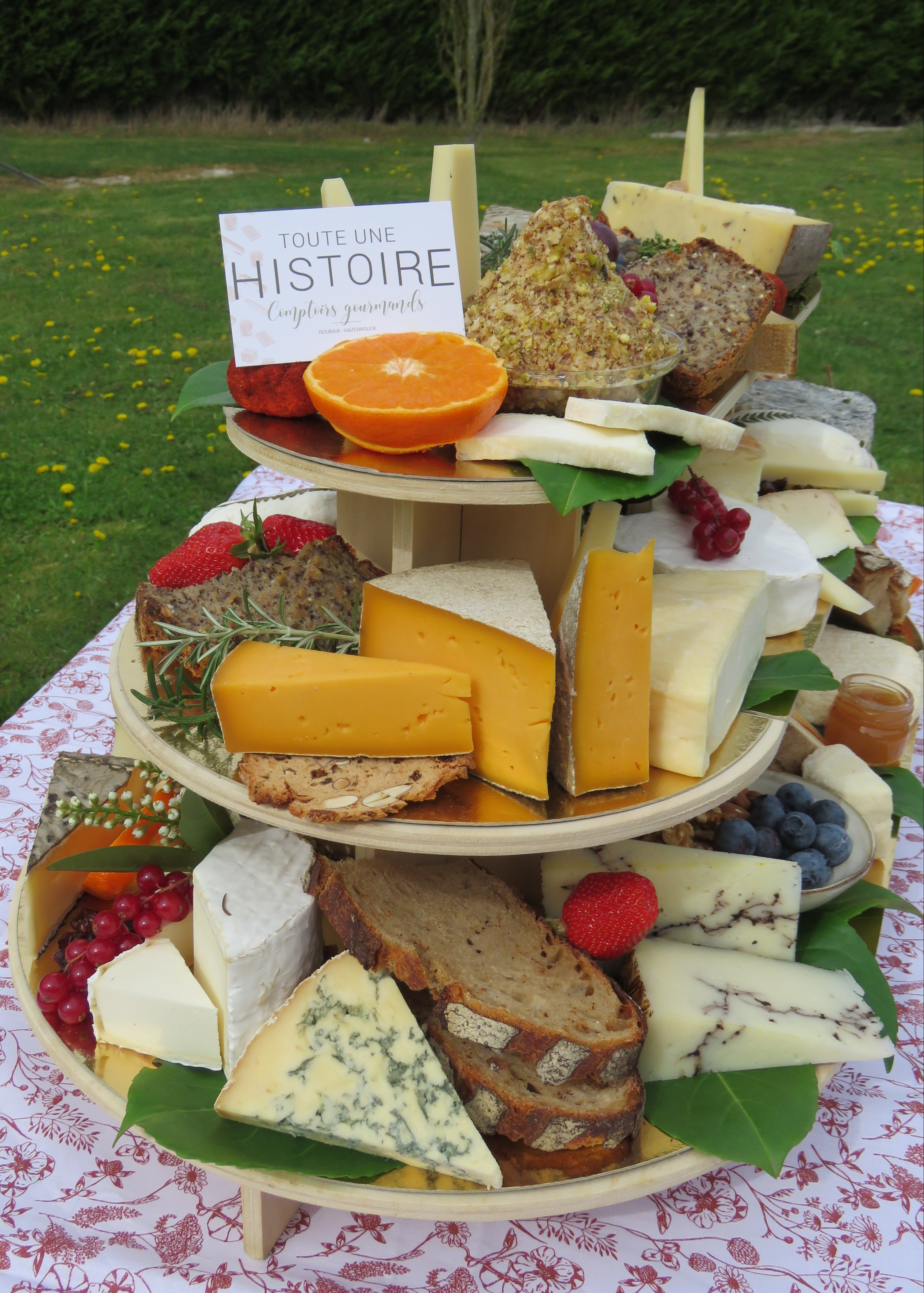 Buffet apéritif Charcuteries et fromages