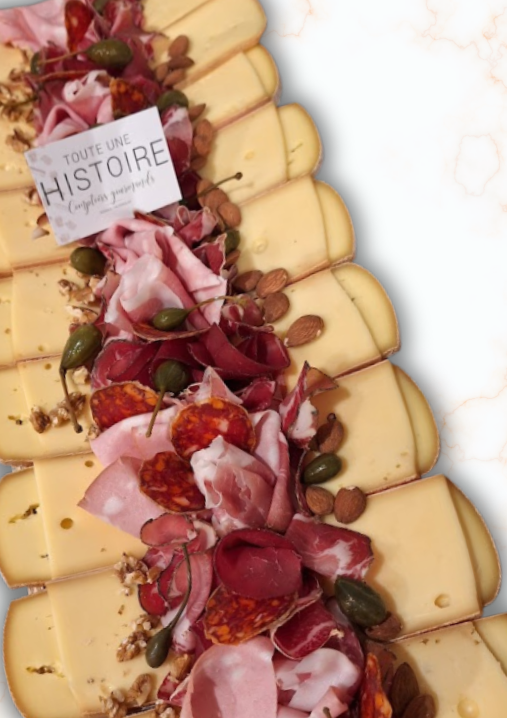 Composition Raclette et charcuteries