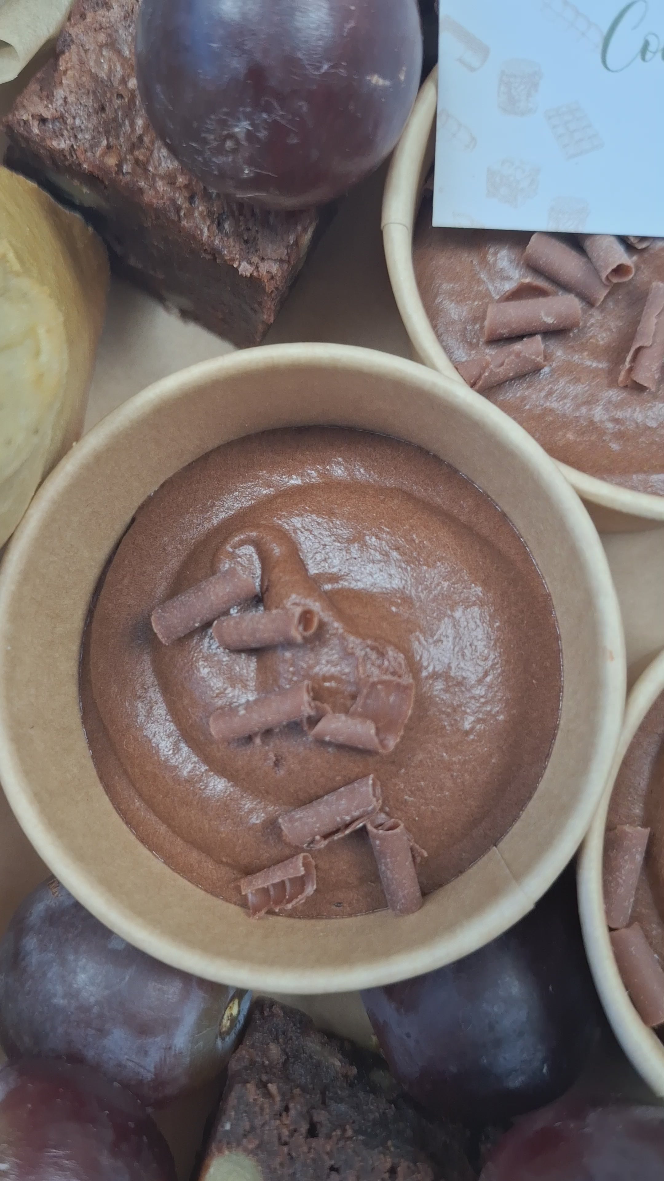 Dessert "tout chocolat"